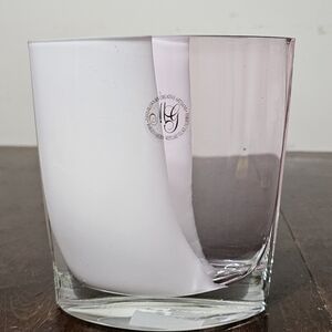 Margie's Garden Handblown Glass Vase